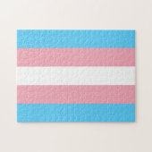 Transgender-Pride-Markierung Puzzle (Horizontal)