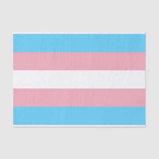 Transgender-Pride-Markierung Seidenpapier (Vorderseite)