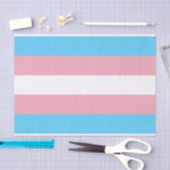Transgender-Pride-Markierung Seidenpapier (Handwerk)