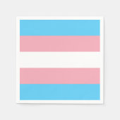 Transgender-Pride-Markierung Serviette (Vorderseite)