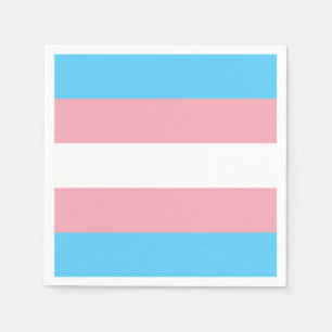 Transgender-Pride-Markierung Serviette