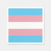 Transgender-Pride-Markierung Serviette (Vorderseite)
