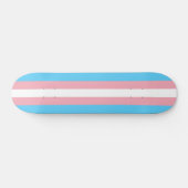 Transgender-Pride-Markierung Skateboard (Horizontal)