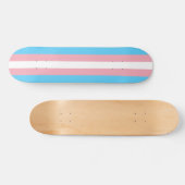 Transgender-Pride-Markierung Skateboard (Horizontal)