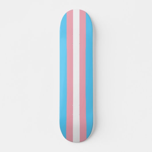 Transgender-Pride-Markierung Skateboard (Vorne)