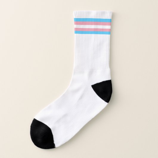 Transgender-Pride-Markierung Socken (Links - Außen)