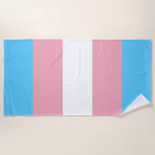 Transgender-Pride-Markierung Strandtuch