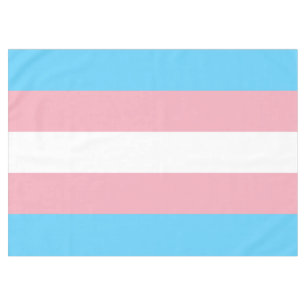 Transgender-Pride-Markierung Tischdecke
