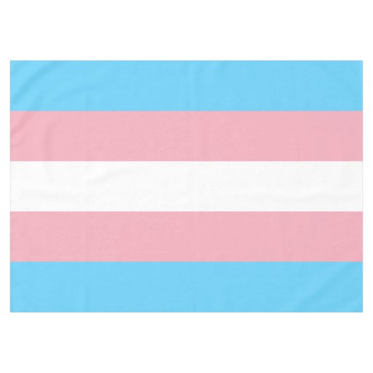 Transgender-Pride-Markierung Tischdecke (Vorderseite (Horizontal))