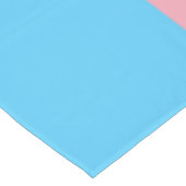 Transgender-Pride-Markierung Tischdecke (Schrägansicht)