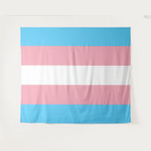 Transgender-Pride-Markierung Wandteppich (Vorderseite (Horizontal))
