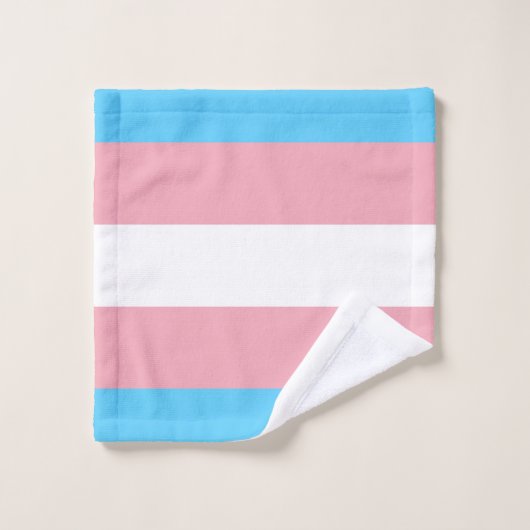 Transgender-Pride-Markierung Waschlappen (Waschlappen)