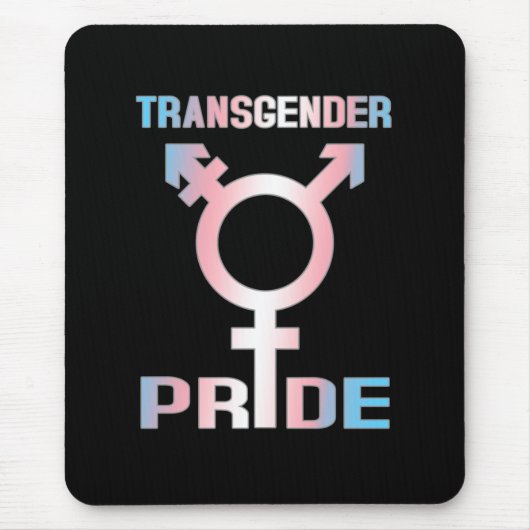 Transgender Pride Mousepad (Vorne)