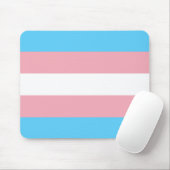 Transgender Pride Mousepad (Mit Mouse)