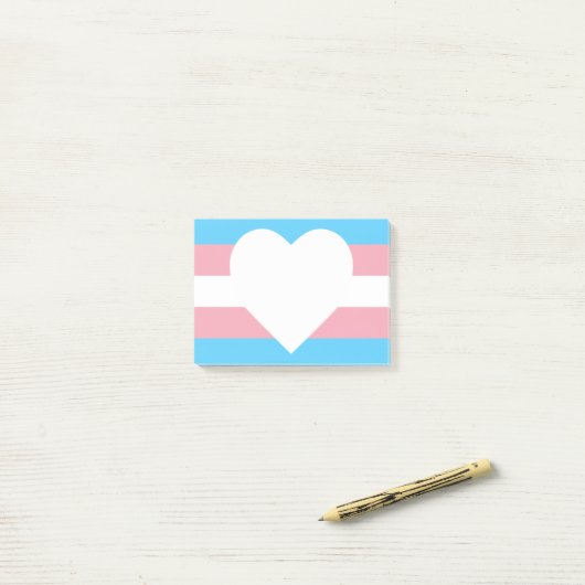 Transgender-Pride-Post-it-Hinweise Post-it Klebezettel (Auf Schreibtisch)