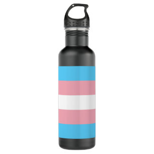 Transgender Pride Stainless Steel Water Bottle Edelstahlflasche