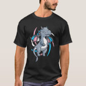 Transgender Pride Stuff Trans Dragon Video Game L T-Shirt (Vorderseite)