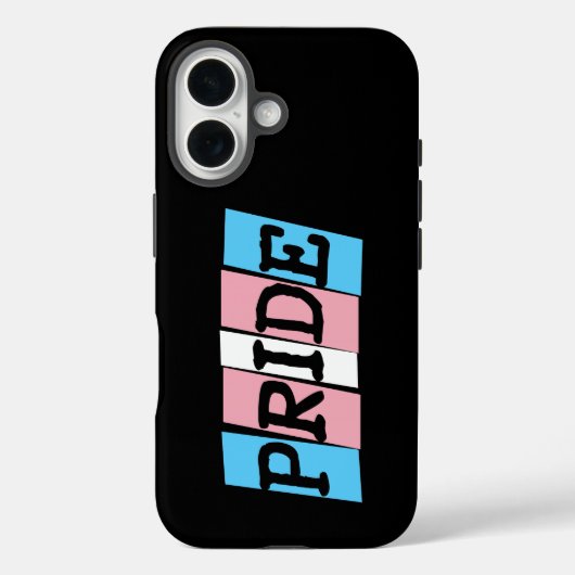 Transgender-Pride-Text Case-Mate iPhone Hülle (Rückseite)