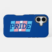Transgender-Pride-Text iPhone 16 Hülle (Rückseite (Horizontal))