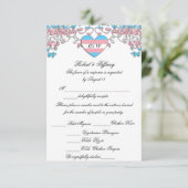 Transgender Pride Wedding RSVP mit Optionen zum Es (Stehend Vorderseite)