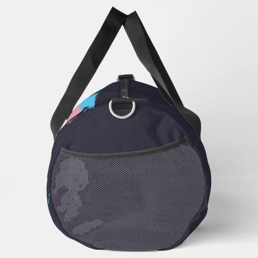 Transgender pride world map   duffle bag (Rechts)