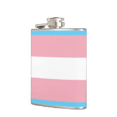 Transgender Prilag - LGBT-Regenbogen Flachmann (Links)