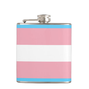Transgender Prilag - LGBT-Regenbogen Flachmann