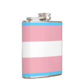 Transgender Prilag - LGBT-Regenbogen Flachmann (Rechts)