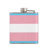 Transgender Prilag - LGBT-Regenbogen Flachmann (Rückseite)