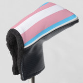 Transgender Prilag - LGBT-Regenbogen Golf Headcover (3/4 Vorderseite)