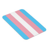 Transgender Prilag - LGBT-Regenbogen Magnet (Rechte Seite)