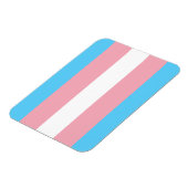 Transgender Prilag - LGBT-Regenbogen Magnet (Linke Seite)