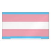 Transgender Prilag - LGBT-Regenbogen Magnetische Visitenkarte (Vorderseite)