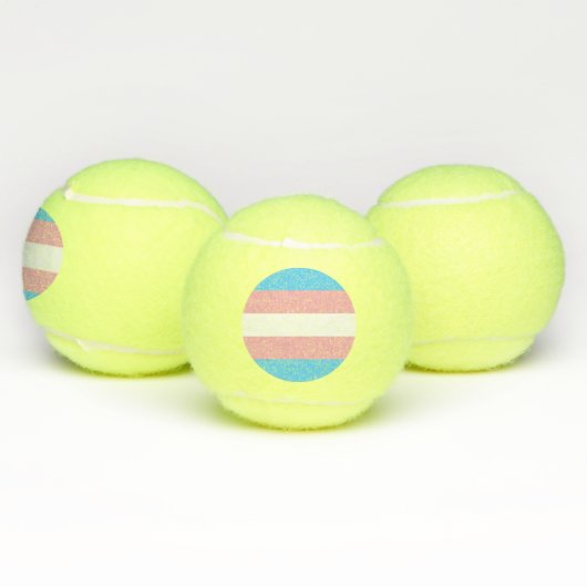 Transgender Prilag - LGBT-Regenbogen Tennisbälle (Multi)