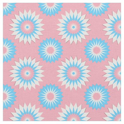 Transgender Prior nahtlos rosa Blumenmuster Stoff (Nahaufnahme)