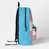 Transgender-Prix-Flag mit einer benutzerdefinierte Bedruckter Rucksack (Links)