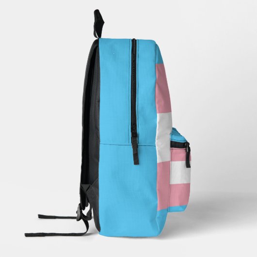 Transgender-Prix-Flag mit einer benutzerdefinierte Bedruckter Rucksack (Links)