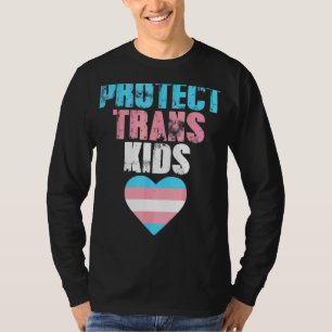 Transgender Protect Trans Kids Lgbtq Que T-Shirt