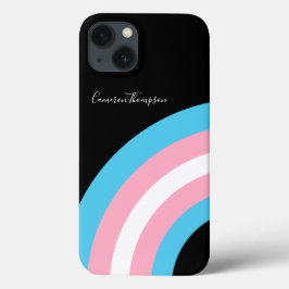 Transgender Rainbow Arc Prix Flag Personalisiert Case-Mate iPhone Hülle