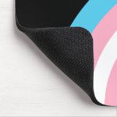 Transgender Rainbow Arc Prix Flag Personalisiert Mousepad (Ecke)