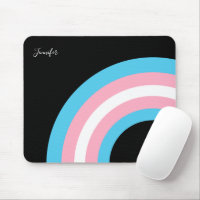 Transgender Rainbow Arc Prix Flag Personalisiert