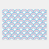 Transgender Rainbow Geschenkpapier Set (Vorderseite 3)