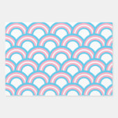 Transgender Rainbow Geschenkpapier Set (Vorderseite 2)