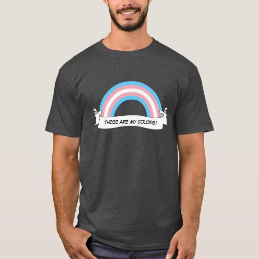 Transgender Regenbogen Stolz Tank Top (Vorderseite)