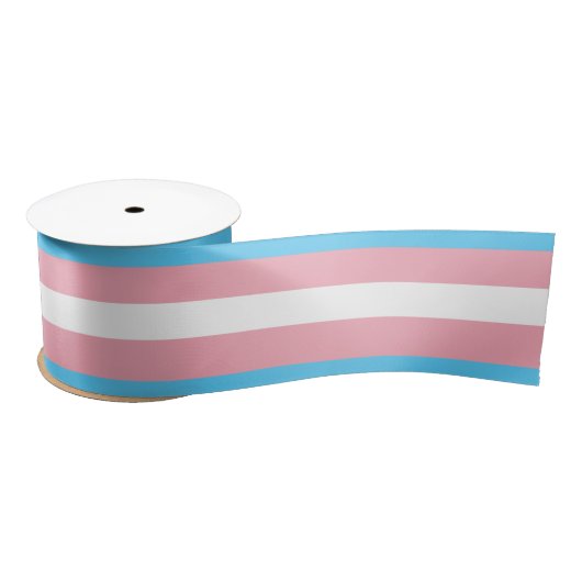 Transgender Satinband (Spule)