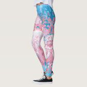 Transgender Schlange Damask - Farbe des Transgende Leggings (Links)