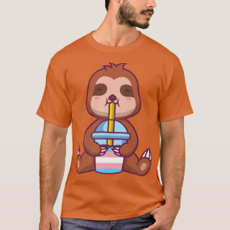 Transgender-Sloth-Bubble-Tee T-Shirt