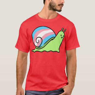 Transgender Snail Trans Pride T-Shirt