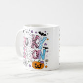 Transgender Spooky Season Halloween Kaffeetasse (Vorderseite Links)