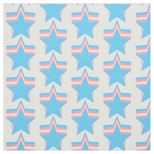 Transgender-Stars Stoff (Muster)